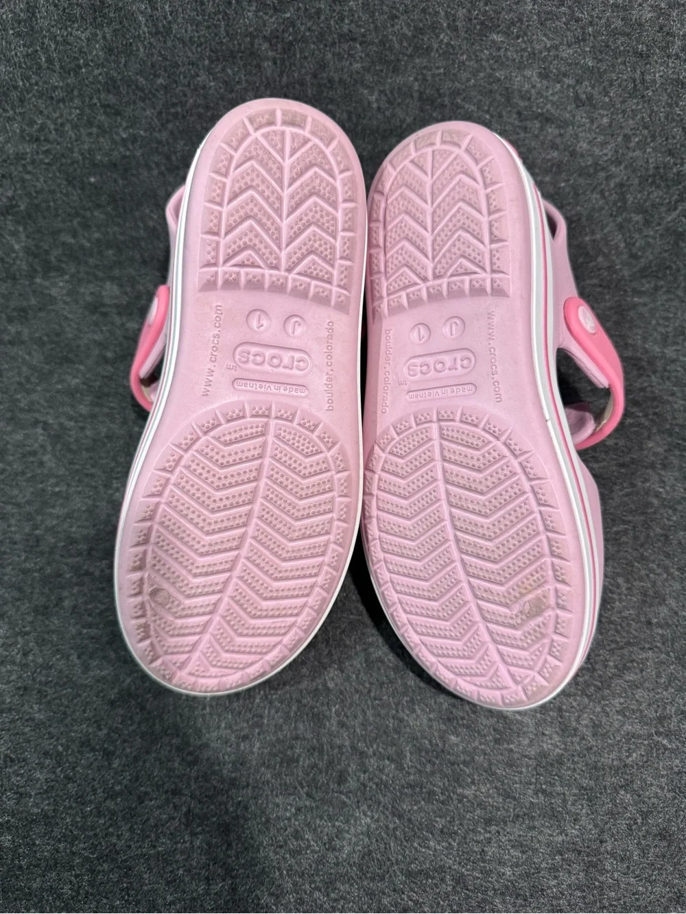 Like new Croc Adjustable Sandals
